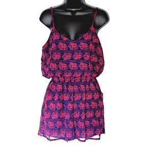 Liberty Love Women's Elephant Romper Size M